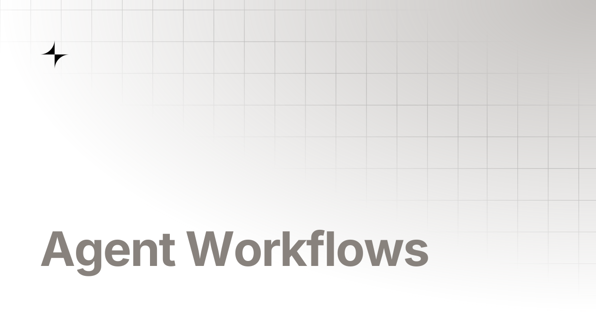 Agent Workflows | ROX Docs