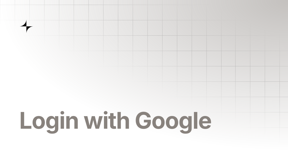 Login with Google | ROX Docs