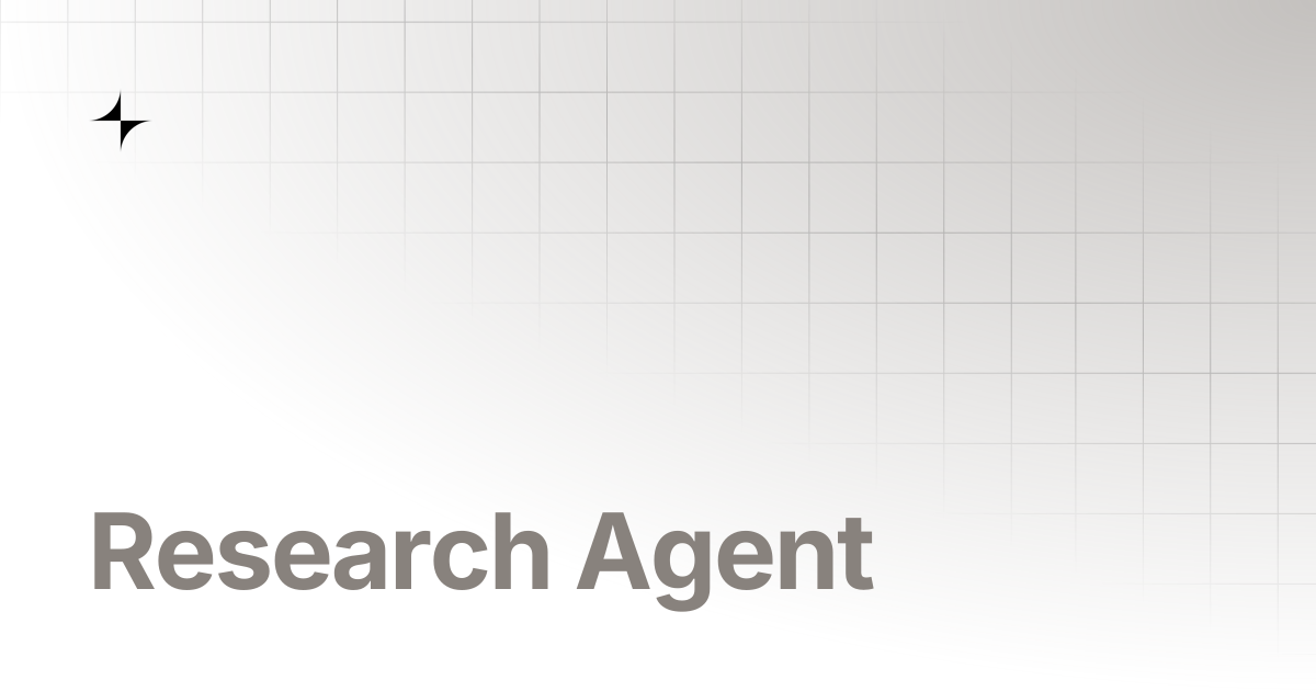 Research Agent | ROX Docs