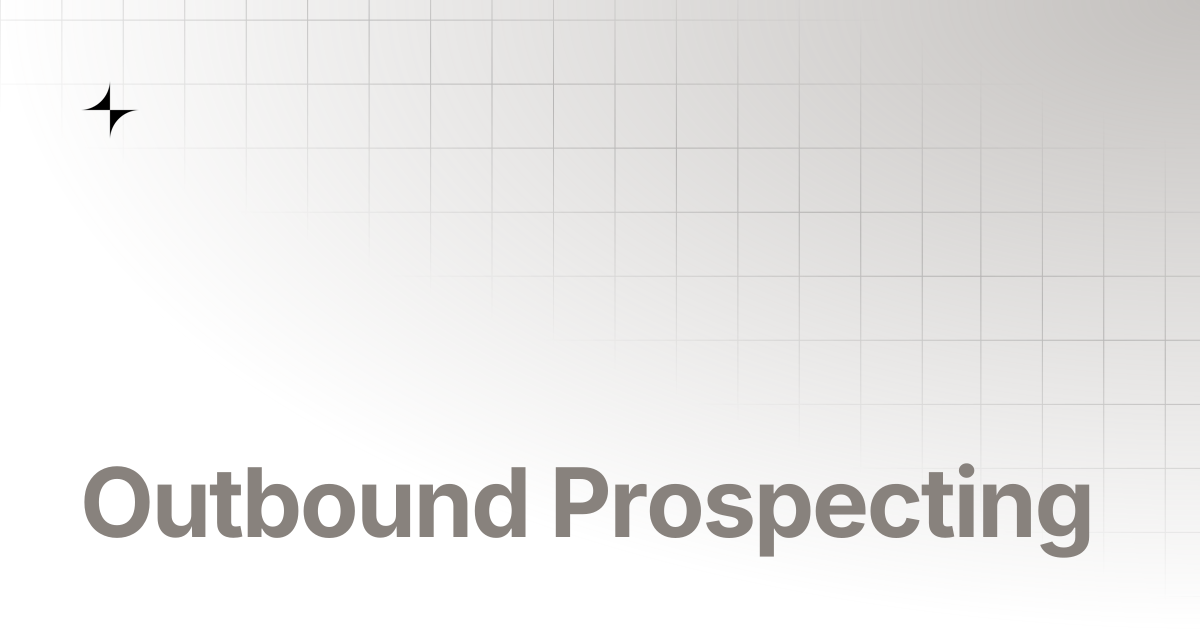 Outbound Prospecting | ROX Docs