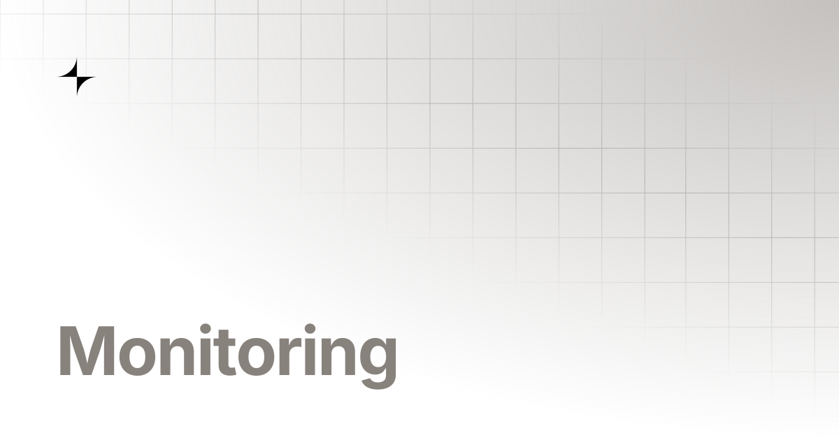 Monitoring | ROX Docs